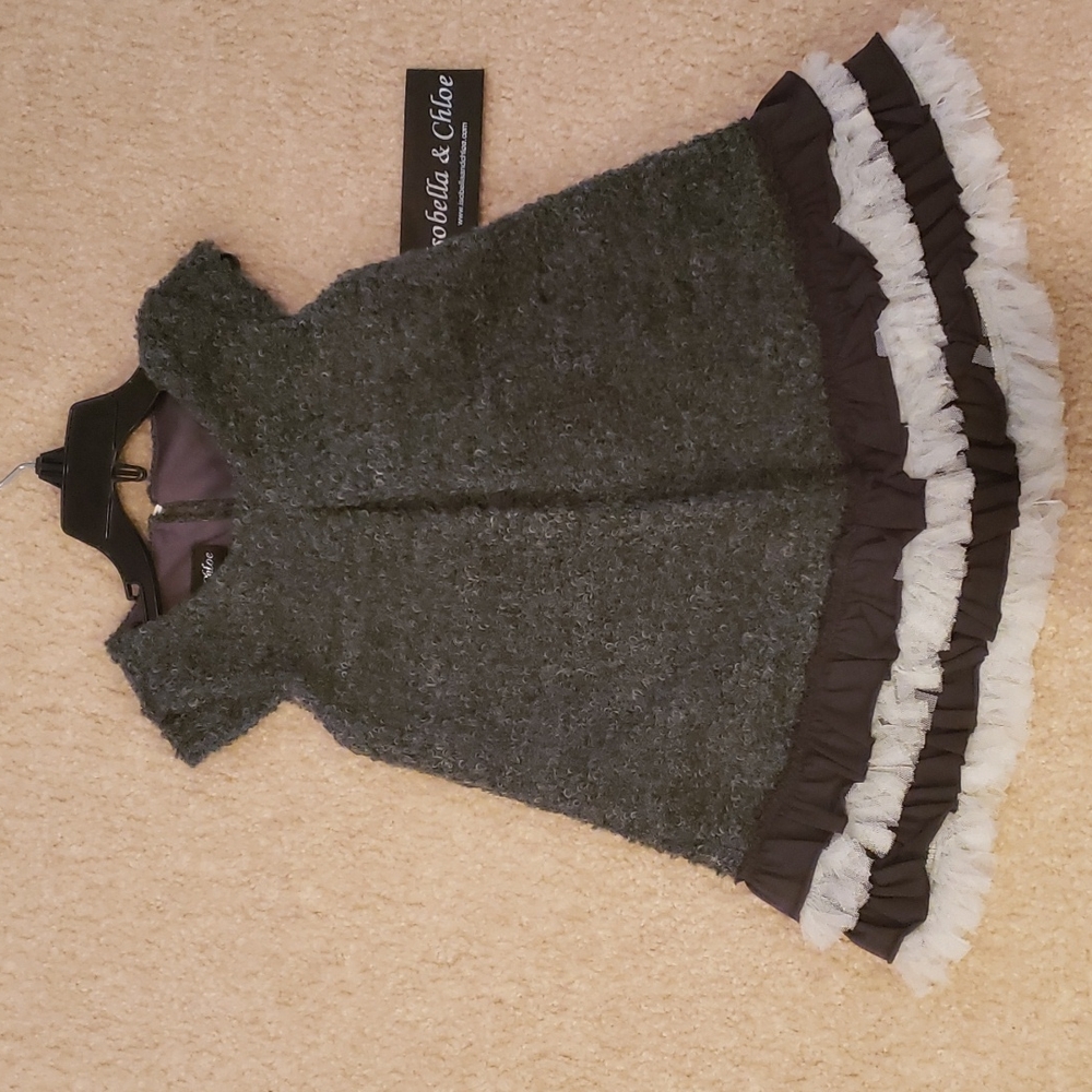 Isobella & Chloe grey dress
